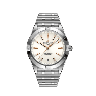 Breitling Chronomat Automatic 36 Acier inoxydable Blanc A10380101A2A1