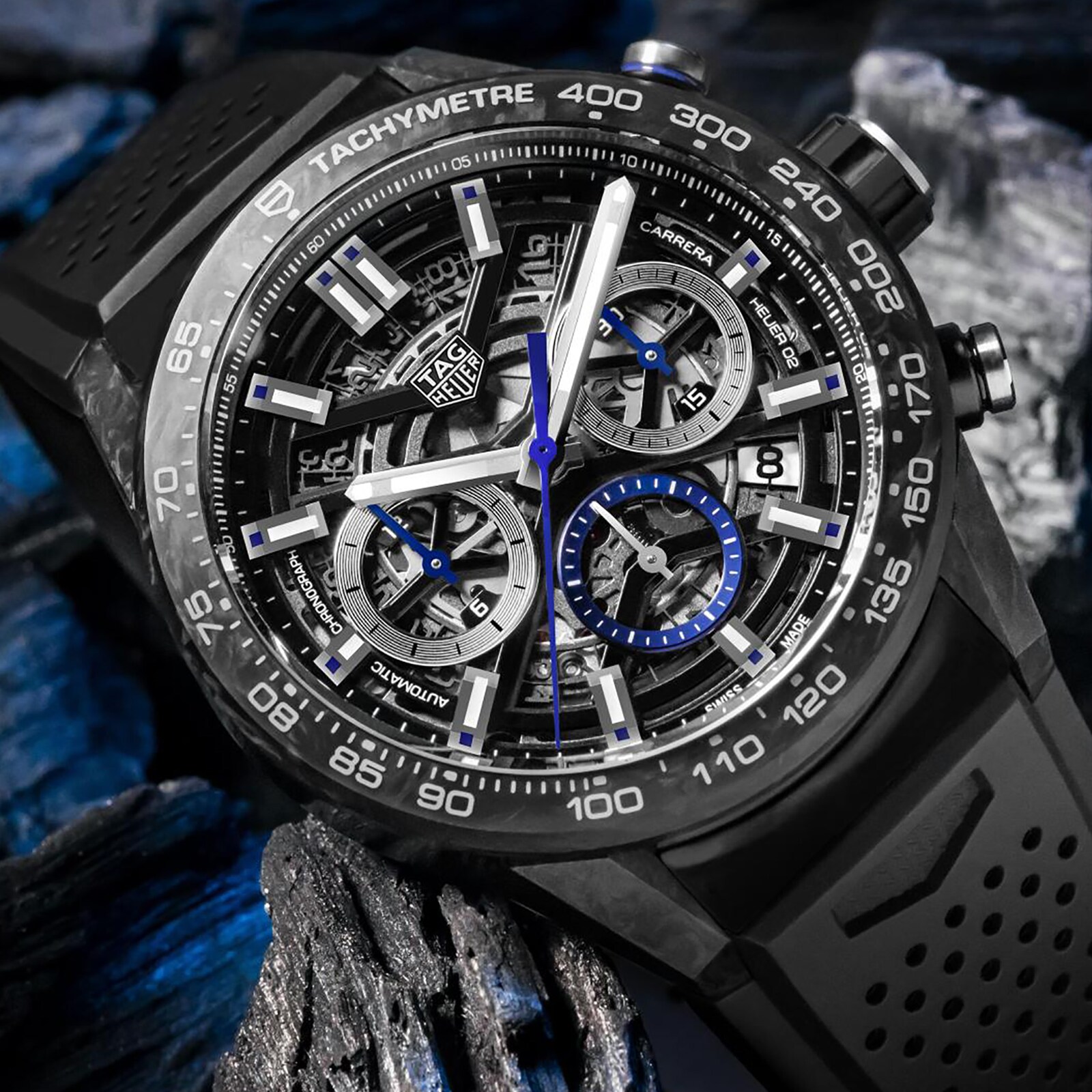 TAG Heuer Carrera 43mm Mens Watch CBG2017.FT6143 – Image 3