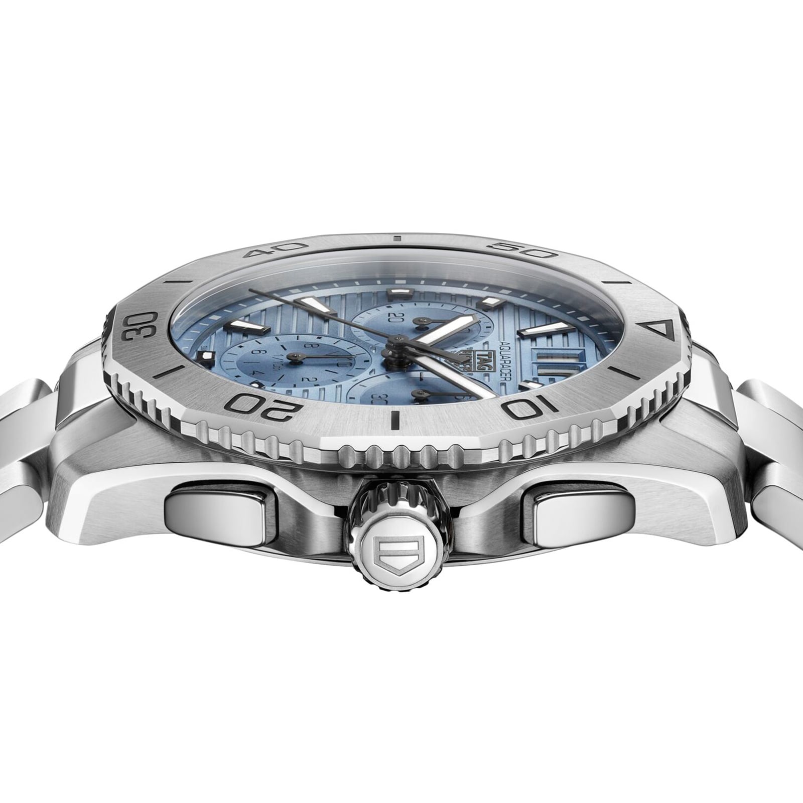 TAG Heuer Aquaracer Chronographe 40mm Mens Watch Bleu CBP1112.BA0627 – Image 3