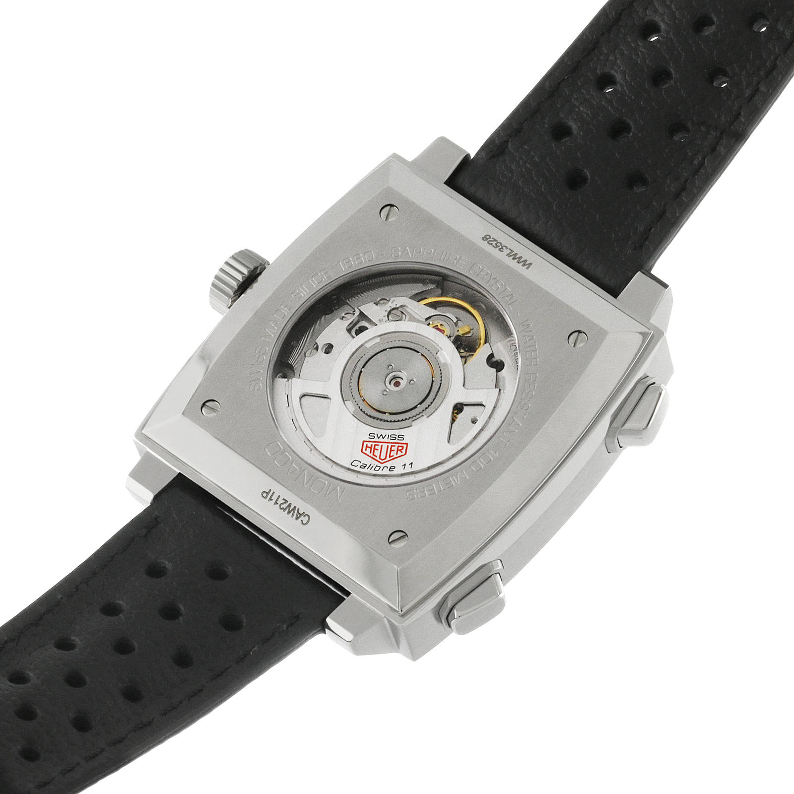 TAG Heuer Vintage Monaco Automatic 39mm Mens Watch CAW211P.FC6356 – Image 6