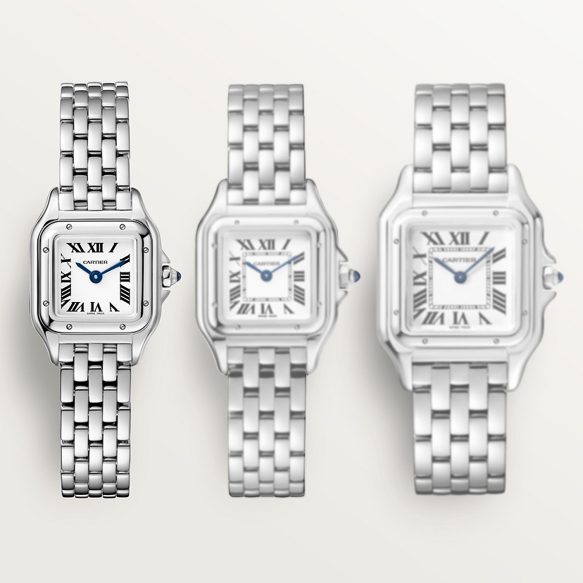 Cartier Montre Panthère de Cartier Mini modèle mouvement à quartz acier – Image 7