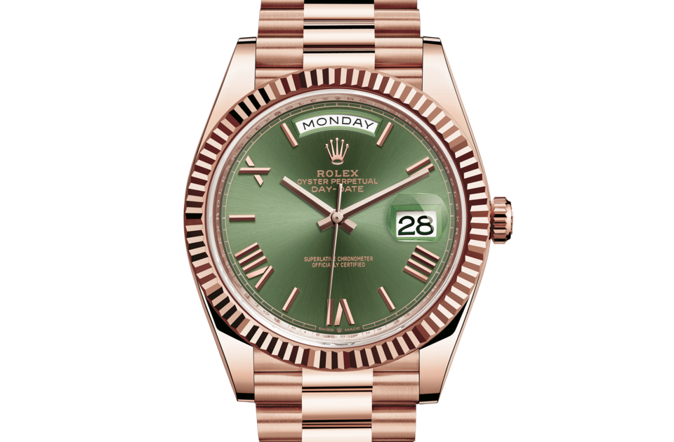 Rolex Day-Date 40 Oyster 40 mm or Everose M228235-0025