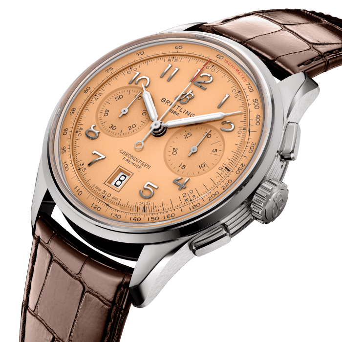 Breitling Premier B01 Chronographe 42 Acier inoxydable Cuivre AB0145331K1P1 – Image 2