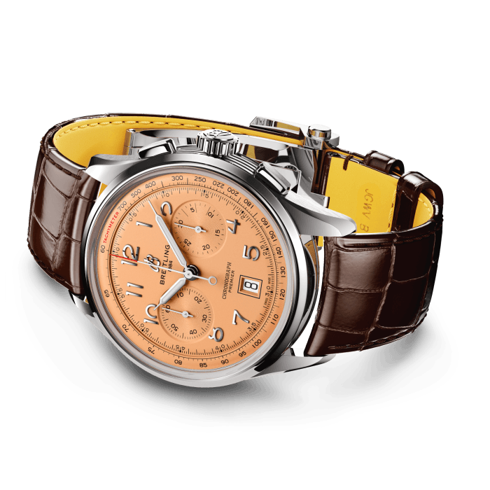Breitling Premier B01 Chronographe 42 Acier inoxydable Cuivre AB0145331K1P1 – Image 3