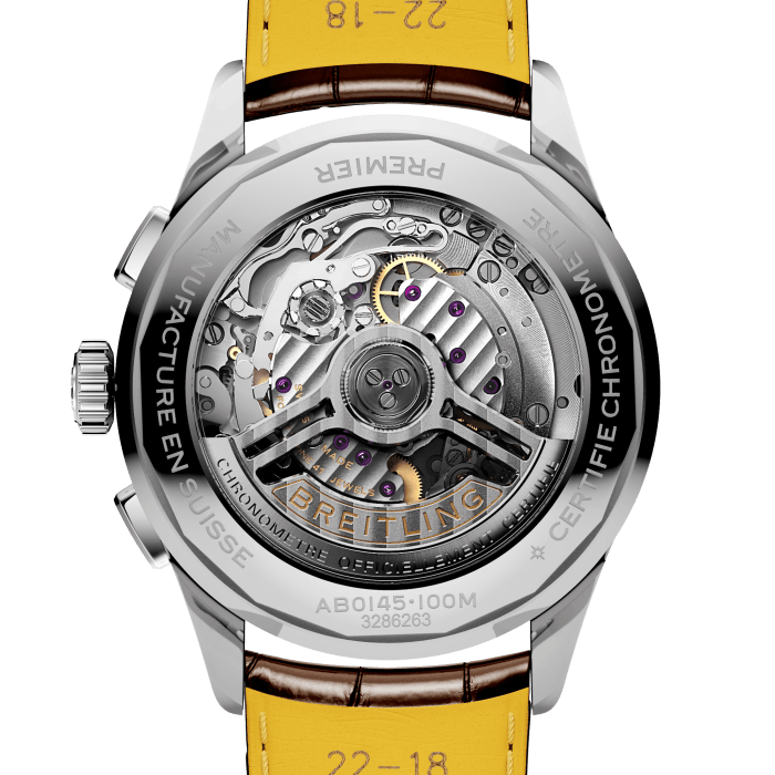 Breitling Premier B01 Chronographe 42 Acier inoxydable Cuivre AB0145331K1P1 – Image 4
