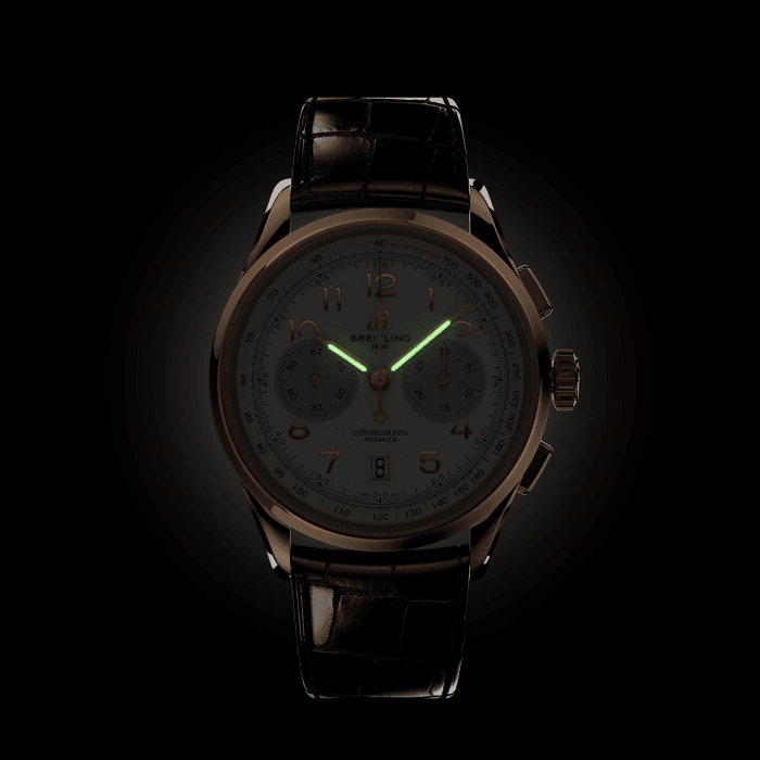 Breitling Premier B01 Chronographe 42 Acier inoxydable Cuivre AB0145331K1P1 – Image 6
