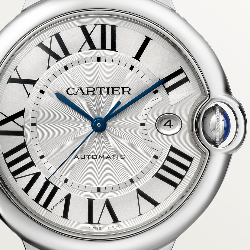 Cartier Montre Ballon Bleu de Cartier 42 mm acier cuir – Image 3