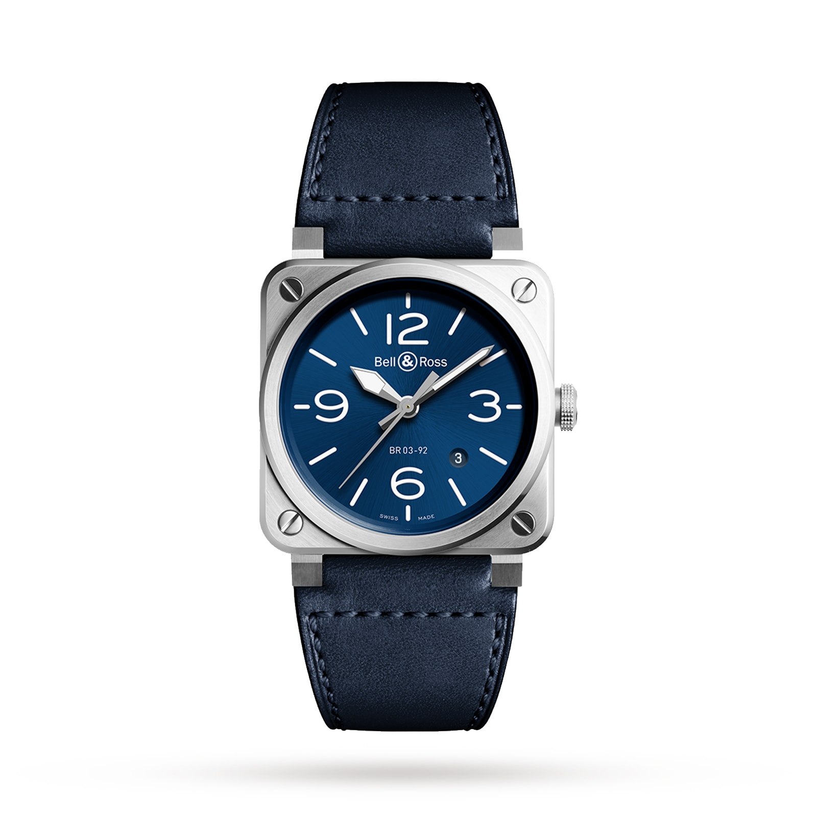 Bell Ross BR 03-92 BLUE STEEL 42mm BR0392-BLU-ST/SCA