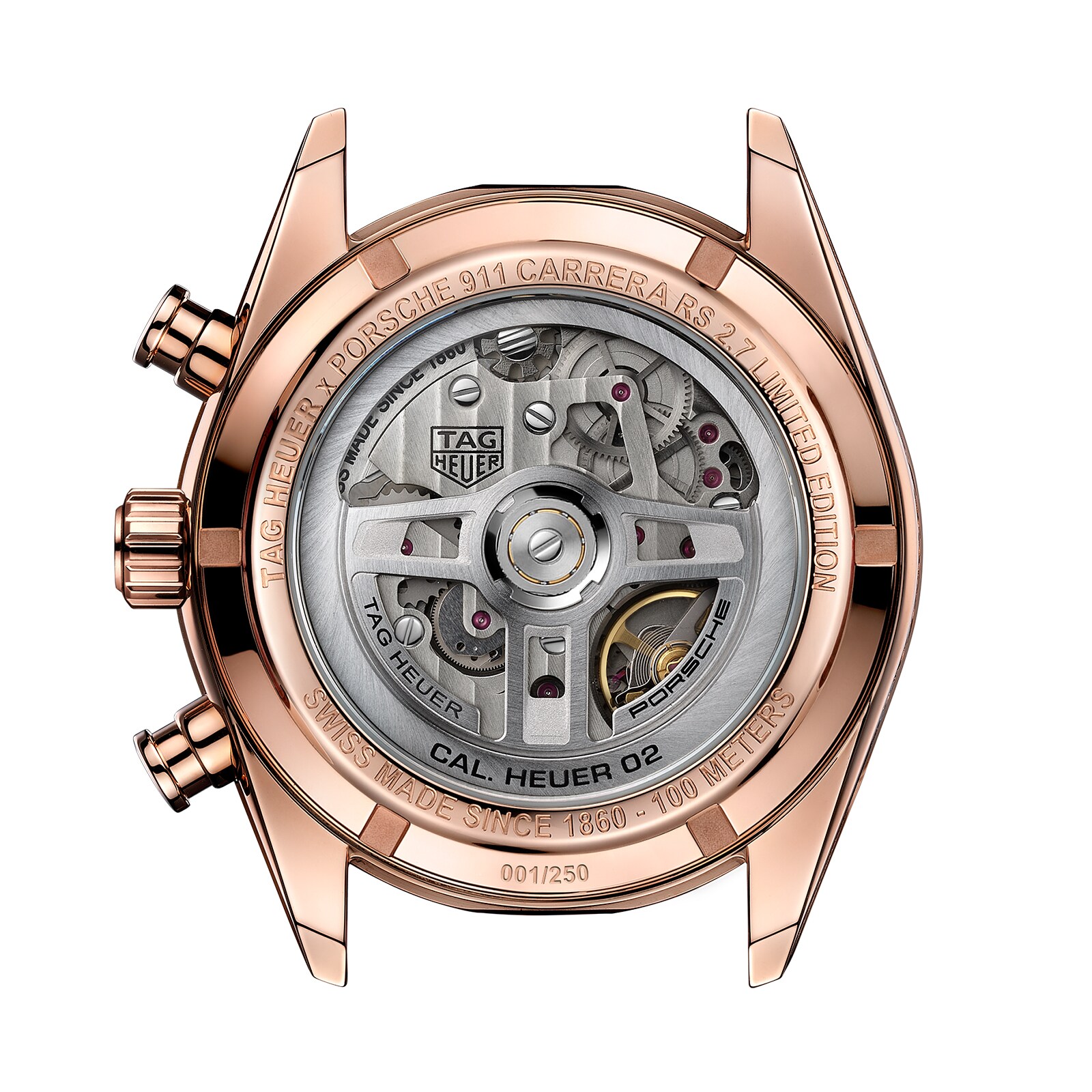 TAG Heuer Carrera Limited Edition Porsche 42mm Mens Watch CBN2045.FC8316 – Image 8