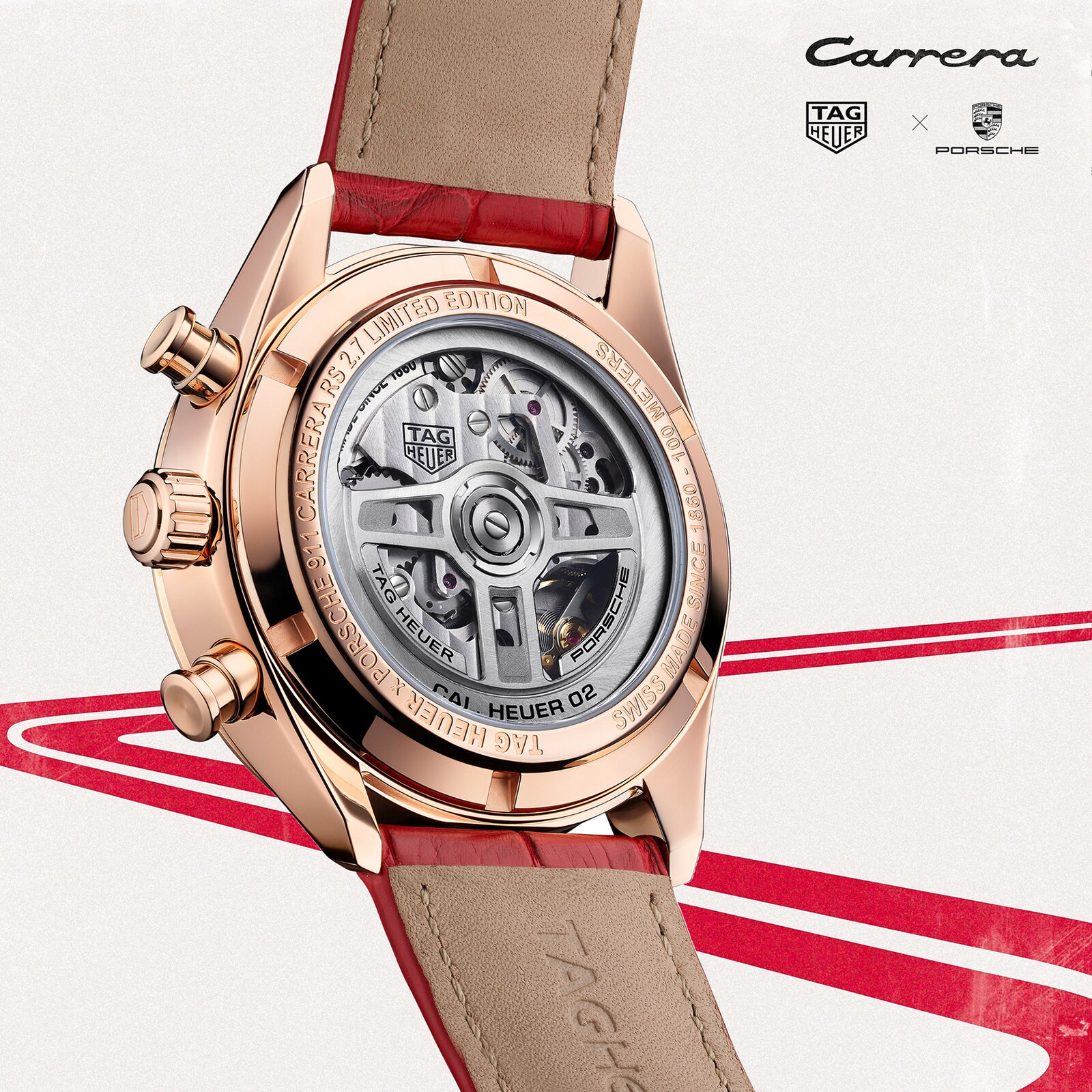 TAG Heuer Carrera Limited Edition Porsche 42mm Mens Watch CBN2045.FC8316 – Image 10